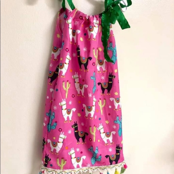No Prob Llama 🦙 toddler dress - Picture 2 of 6